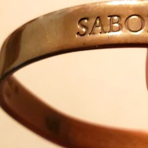 Sabona London Cuff Bracelet Copper Made In USA Unisex